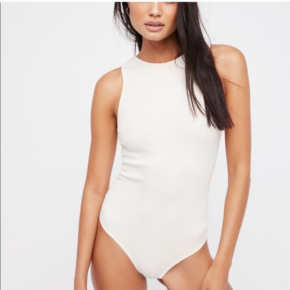 Free People Bangin sleeveless bodysuit NWT!